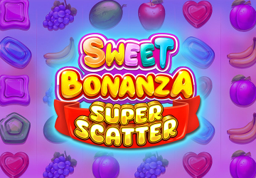 Автомат Sweet Bonanza Super Scatter в Zenit казино